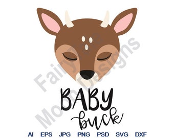 Free Free 297 Buck And Baby Deer Svg SVG PNG EPS DXF File