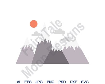 Free Free 173 Snow Mountain Svg SVG PNG EPS DXF File