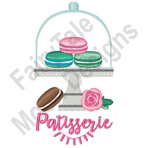 Embroidery Designs Macaroons Cookies Machine Embroidery Design Machine Embroidery Embroidery Files Instant Download Embroidery Patterns