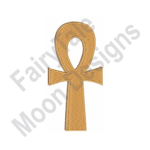 Egyptian Ankh - Machine Embroidery Design, Egyptian Art Embroidery Pattern, Ankh Symbol Embroidery Design, Symbol Of Life Embroidery Design
