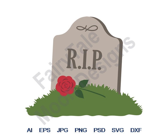 Tombstone Rip Retro PNG & SVG Design For T-Shirts