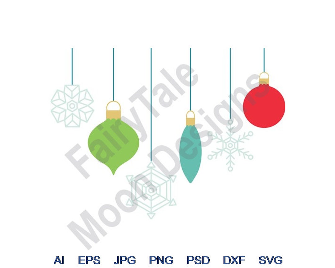 Ornaments Svg Dxf Eps Png Jpg Vector Art Clipart Cut - Etsy