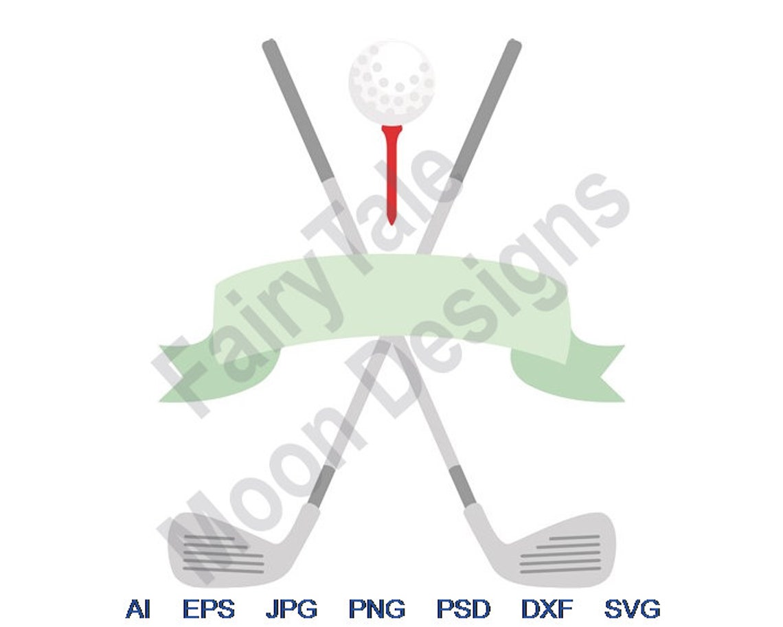 GolfSchläger Svg Dxf Eps Png Jpg Vector Art Clipart - Etsy.de