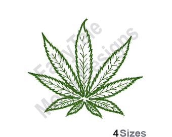 Fist in Front of weed leaf A digital design download for embroidery machines Fist in Front of weed leaf A digital design download for embroidery machines