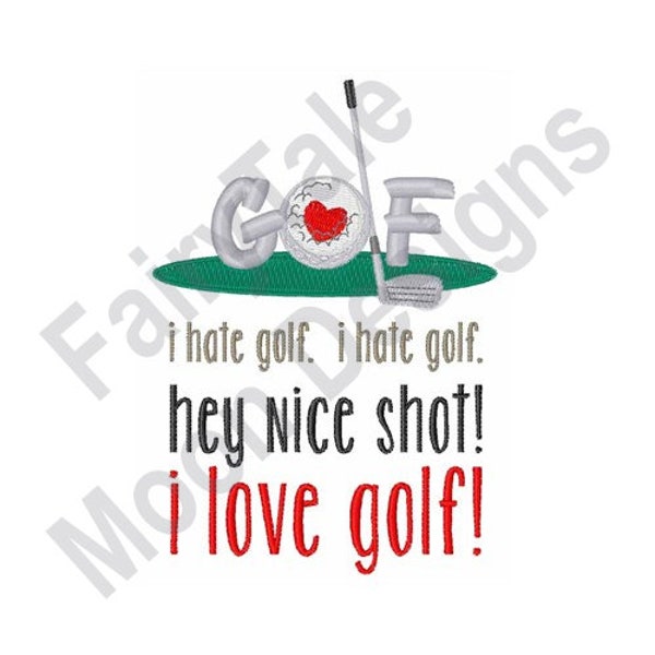 Golf Embroidery Logos Etsy