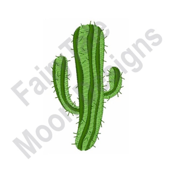 Saguaro Cactus - Machine Embroidery Design, Cactus Tree Embroidery Pattern, Saguaro Giant Cactus Embroidery Design