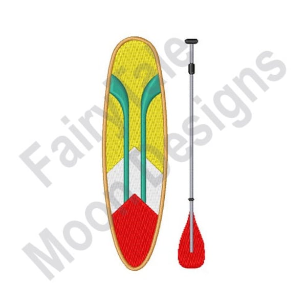 Paddle Board - Stickdatei, Paddleboard Stickmuster, Paddleboard Stickdatei, Paddleboard Stickdatei, Paddleboard Stickdatei