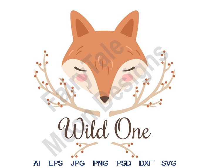 Wild One Svg Dxf Eps Png Jpg Vector Art Clipart Cut | Etsy
