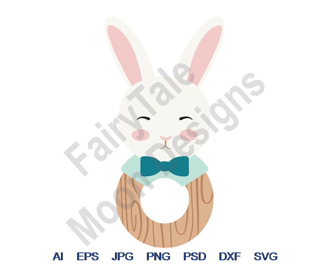 Rabbit Rattle Svg, Dxf, Eps, Png, Jpg, Vector Art, Clipart, Cut File ...