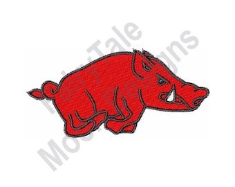 Wild Boar - Machine Embroidery Design, Wild Pig Embroidery Pattern, Wild Swine Embroidery Design, Wild Hog Embroidery Design