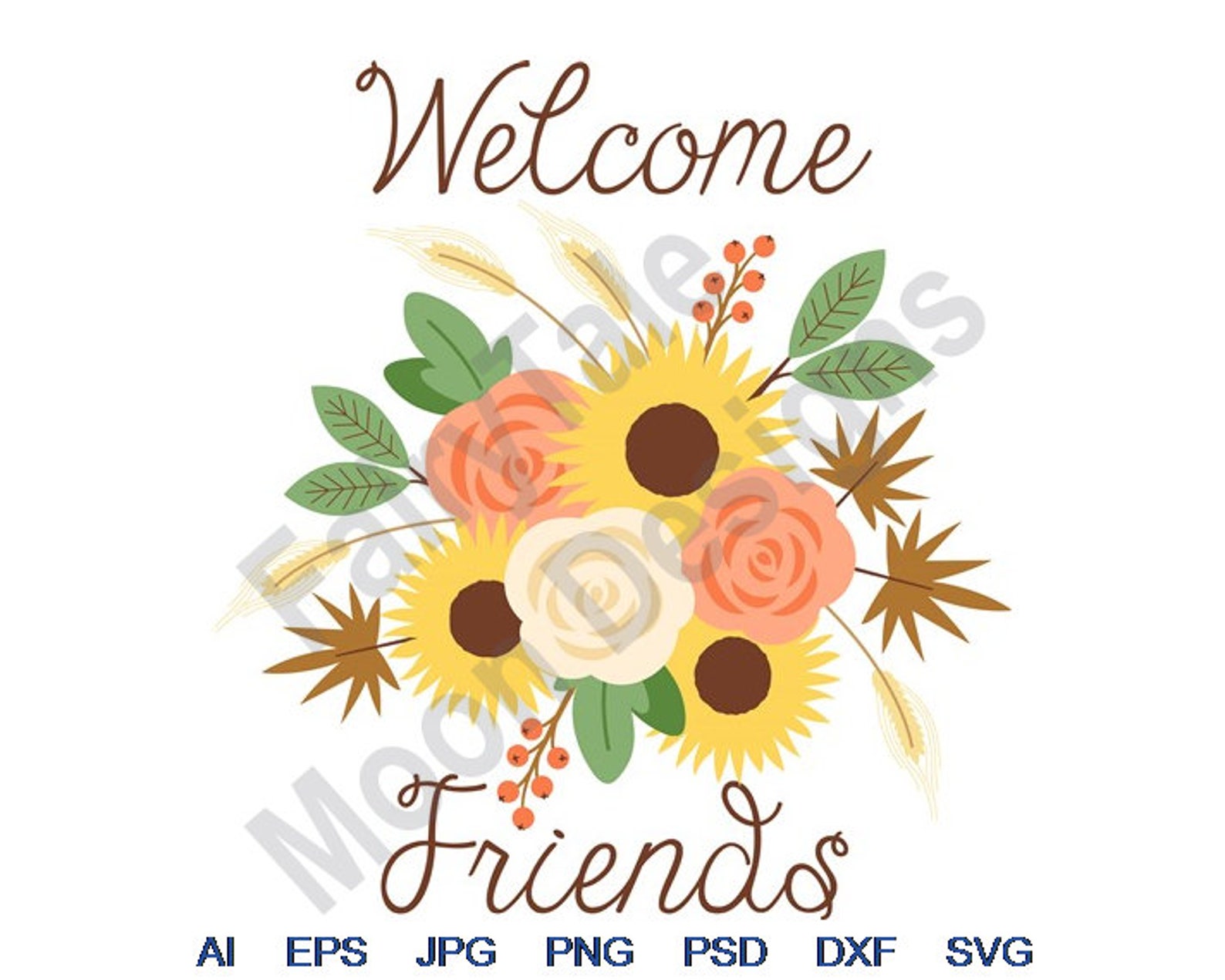 Friends Svg Dxf Eps Png Jpg Vector Art Etsy Canada