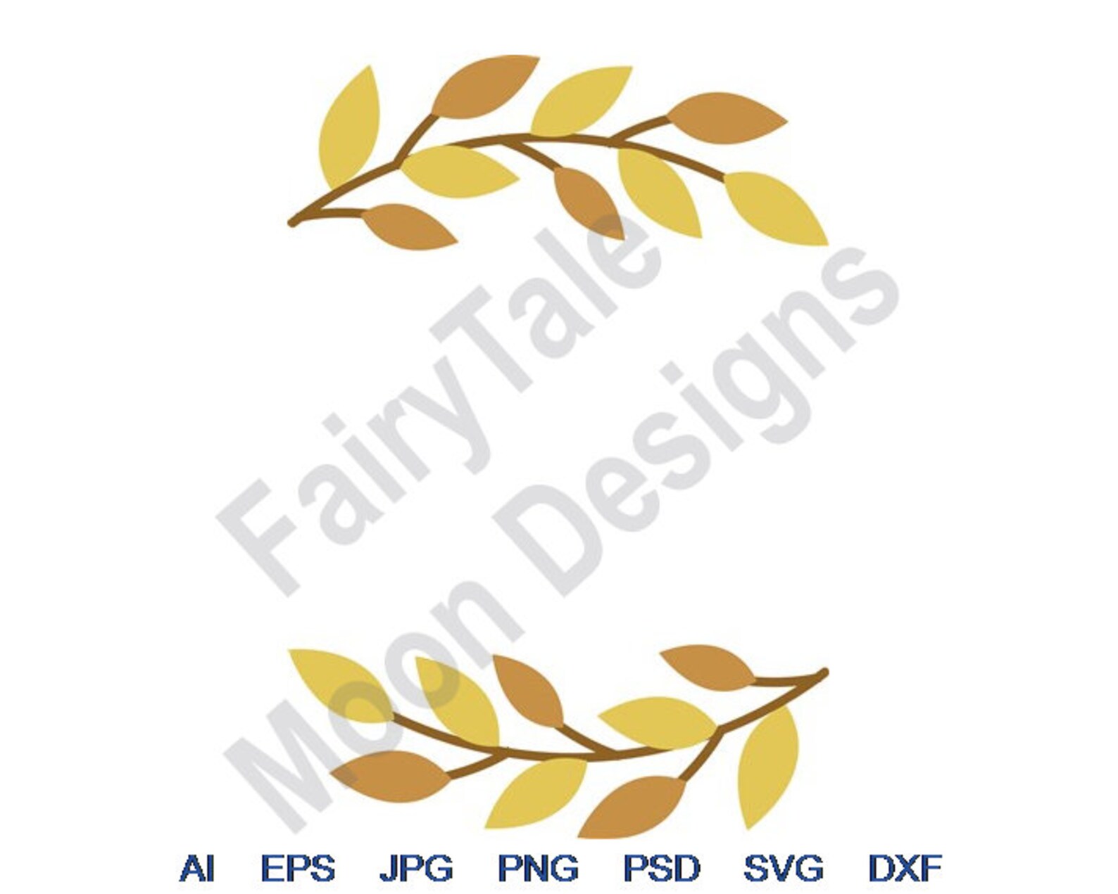 Fall Color Rectangle Frame Svg Fall Frame - Svg, Dxf, Eps, Png, Jpg, Vector Art, Clipart, Cut File ...
