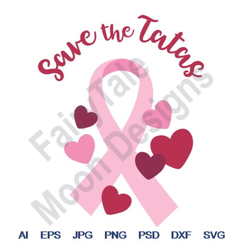 Breast Cancer Awareness 4\" Ribbon Hot Pink Decal Sticker Komen Fight Cure #2