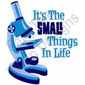 Microscope - Machine Embroidery Design, Science Microscope Embroidery Pattern, Optical Microscope Embroidery, Instrument Design