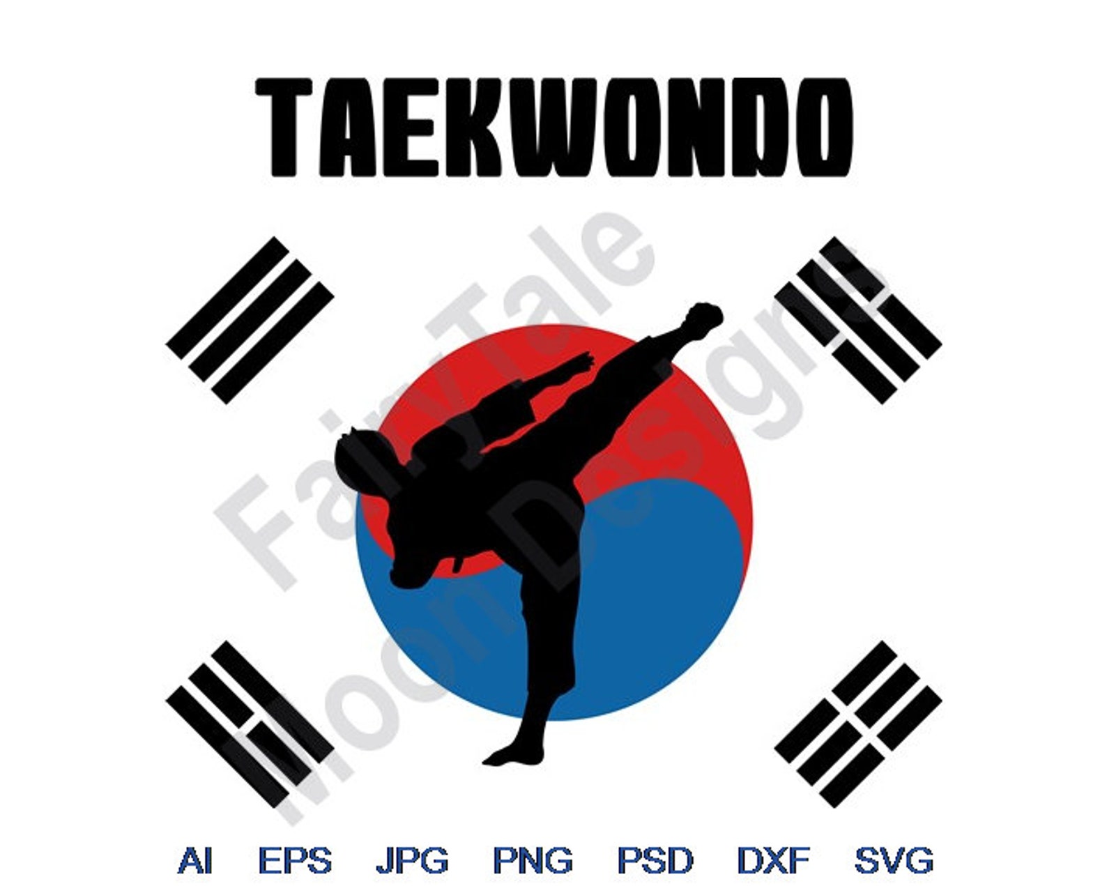 Taekwondo svg free