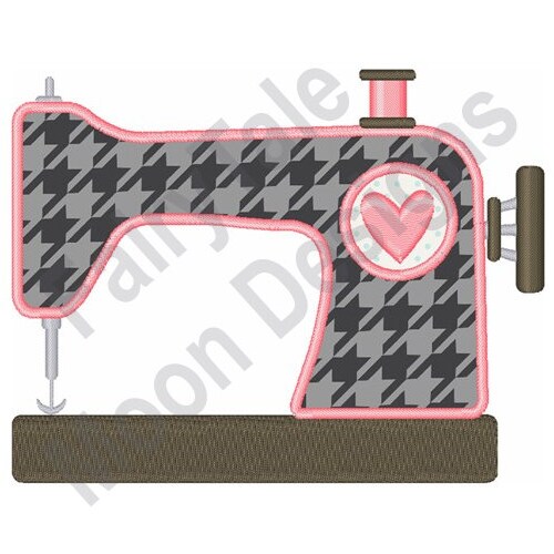APPLIQUE Sewing Machine Machine Embroidery Design Antique Etsy