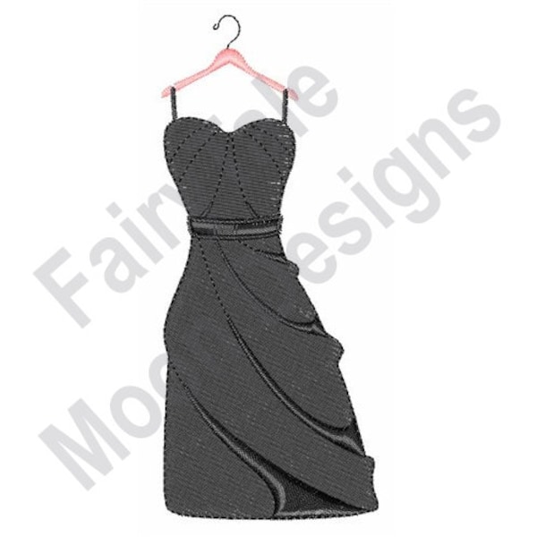 Embroidery Party Dress