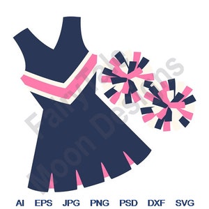 Pon Pon Cheerleader Design 