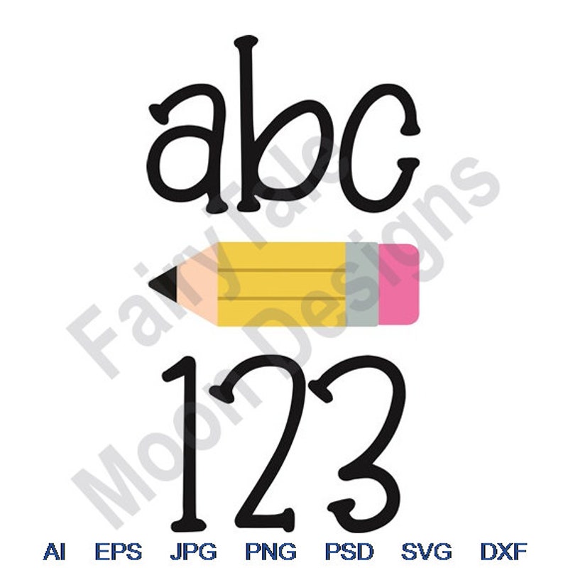 Abc 123 - Etsy