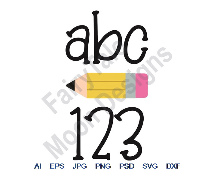 Abc 123 Clipart