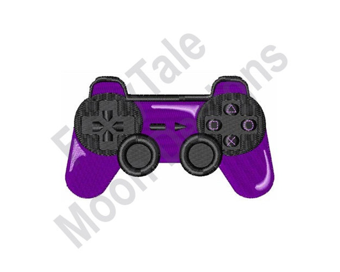 Game Controller Machine Embroidery Design Etsy