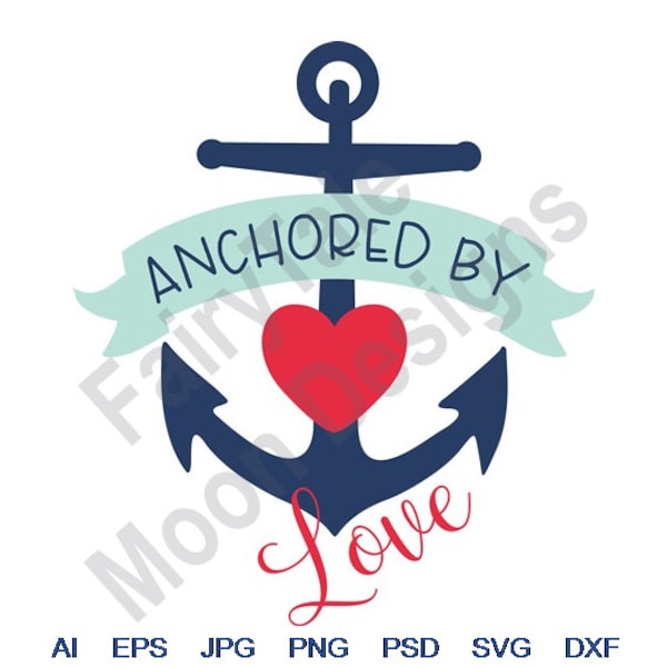 Anchored in Love - Etsy