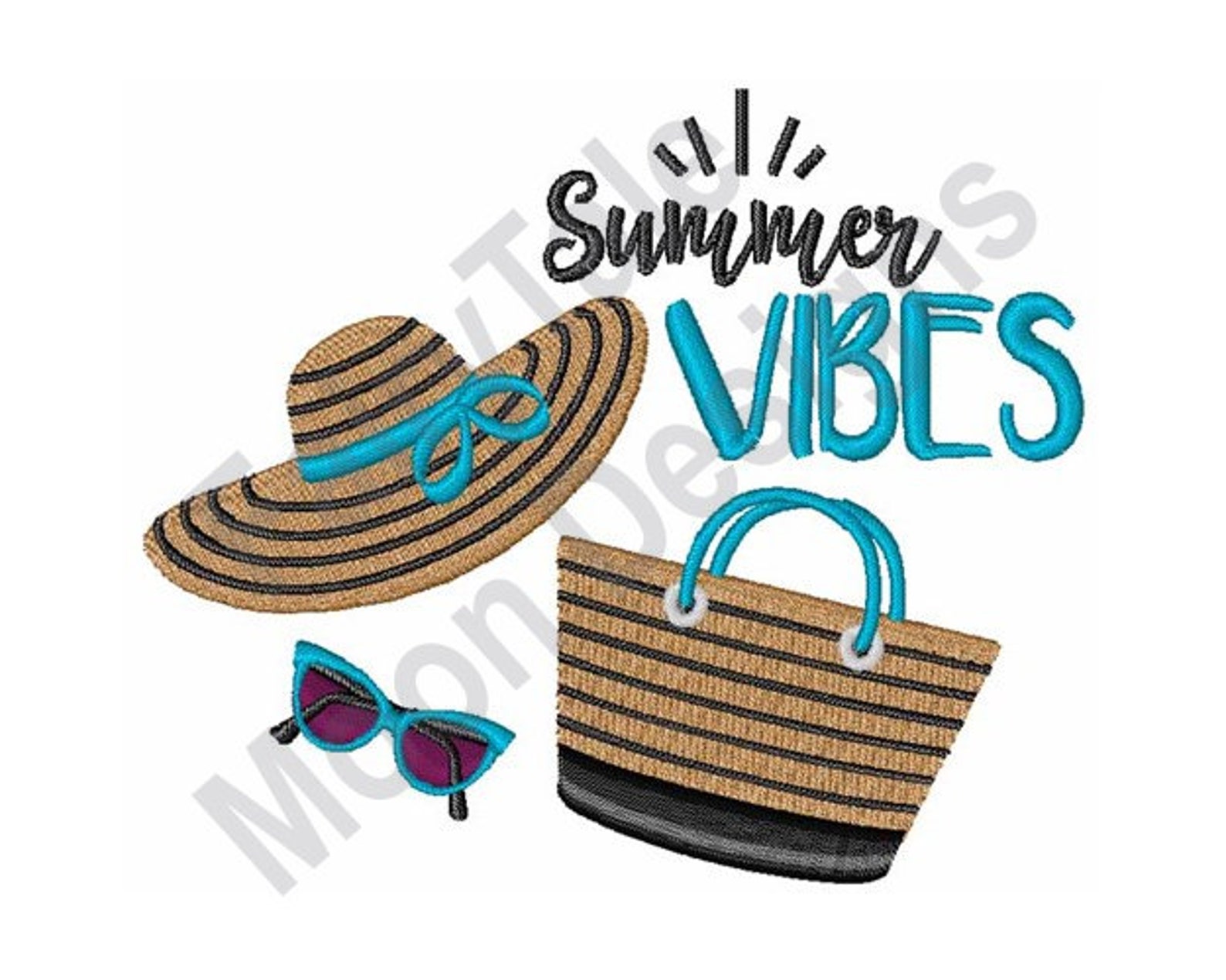 Summer vibes machine jessecmault design womens beach  etsy