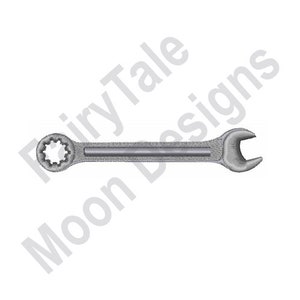Wrench Tool - Machine Embroidery Design