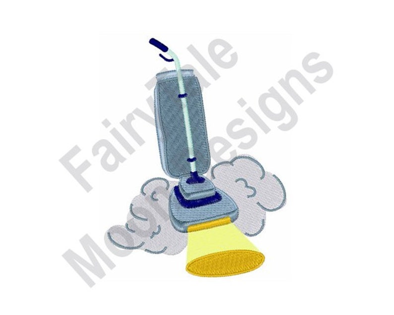 Dusty Vacuuming Machine Embroidery Design Vacuum Cleaner Etsy