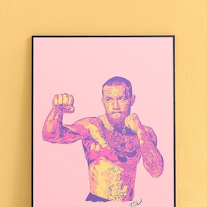 Conor McGregor Art Poster Print