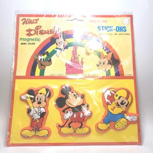 Vintage Walt Disney Stickers Mickey Mouse