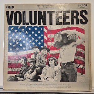 Vintage Jefferson Airplane Volunteers Record Album 1969