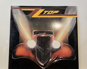 Vintage ZZ Top Eliminator LP Album Record Vinyl LP 12