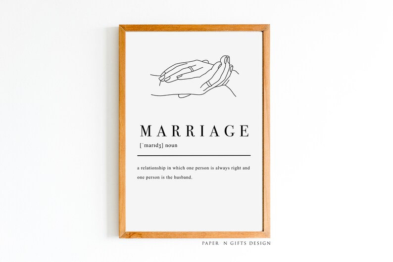 Marriage Definition Printable Newly wed Print Printable Wall Etsy Canada marriage-definition-printable-newly-wed-print-printable-wall-etsy-canada