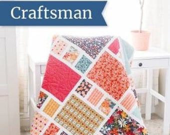 Craftsman by Amy Smart - Diary of a Quilter - Fat Quarter Friendly - Paper Pattern