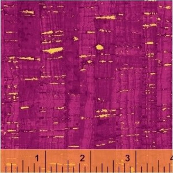 Magenta Uncorked - Priced by the 1/2 Yard - Fabric with Metallic - 100% Cotton- Windham Fabrics - 50107M-42