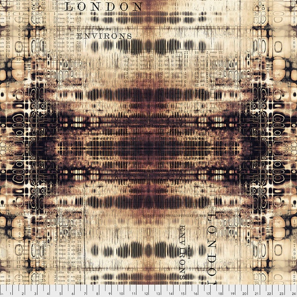 London Gridlock - Priced by the 1/2 Yard - Abandoned by Tim Holtz - 100% Cotton - Free Spirit Fabrics - PWTH127.NEUT