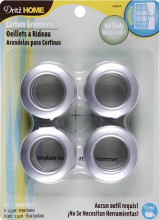 Curtain Perfect Shapers for Grommet Curtains Set of 8 4 In 