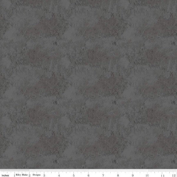 Nature’s Window Grass Charcoal - 100% Cotton - Riley Blake Designs - Fabric By The Yard - C11863-CHARCOAL