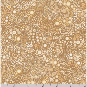 Effervescence Ecru - Fabric By The Yard - Ecru - 100% Cotton - Amelia Caruso for Robert Kaufman - AAQ-17062-162