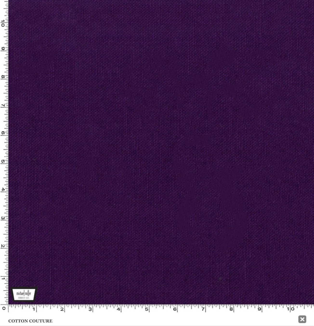 Jam Cotton Couture - 100% Cotton - Solid Quilt Fabric - Dark