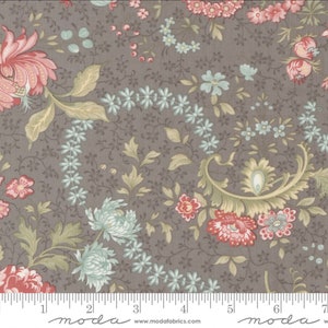 Bliss Flourish Pebble - Sold by the Half Yard - 3 Sisters for Moda Fabrics - 44310 17