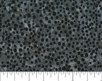 Irregular Dots Onyx Batik - Sold by the Half Yard - Banyan Batiks - 81205-99