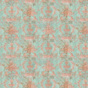 Teal Wallpaper - Priced by the Half Yard/Cut Continuous - Palette by Tim Holtz for FreeSpirit Fabrics - PWTH277.TEAL