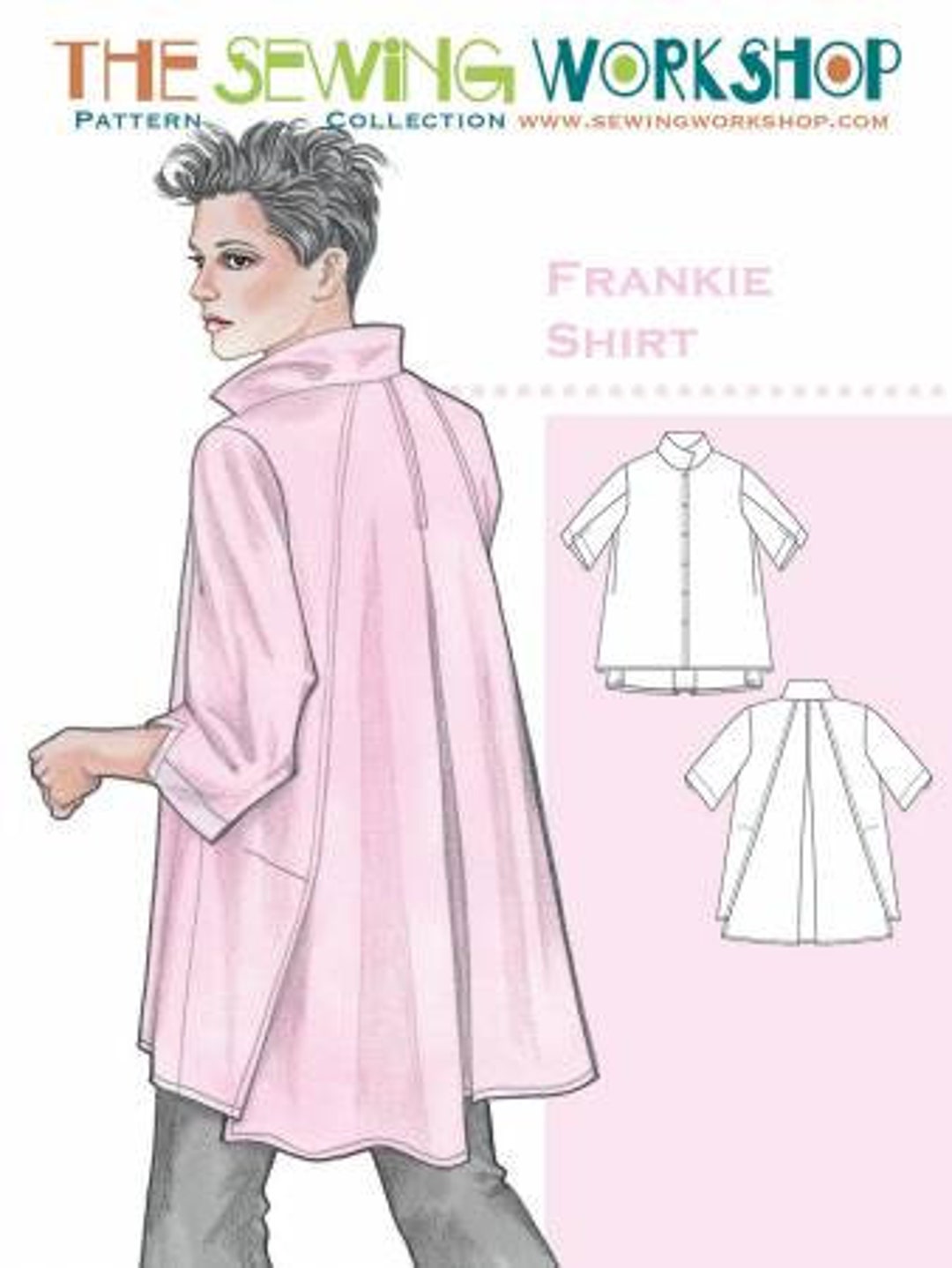 Frankie Shirt Pattern by the Sewing Workshop XS-XXL TSWPP060 - Etsy