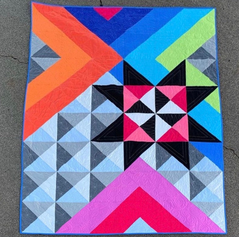 Be Seen Paper Pattern Charisma Horton Modern Quilt Etsy