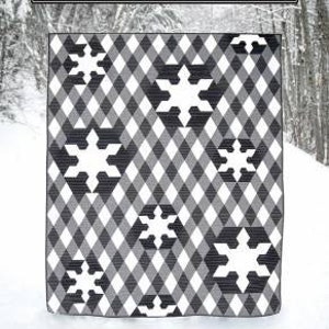 Snowflake Lane by Krista Moser of The Quilted Life - Paper Pattern