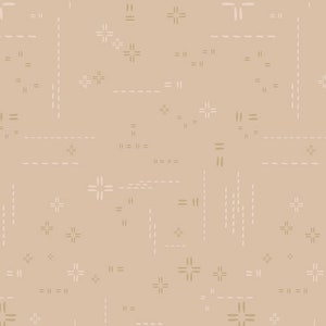 Cafe Latte Decostitch Elements - Sold by the Half Yard - Art Gallery Fabrics - 100% Cotton - DSE-715
