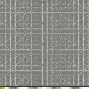 Get it Straight on Charcoal - Priced by the 1/2 Yard/Cut Continuous - Sew Obsessed - AGF Studio - SEW24907