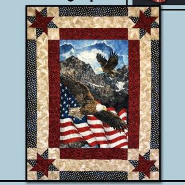 Daring Spirit Quilt Pattern - Postcard Pattern - Villa Rosa Designs - VRDRC199